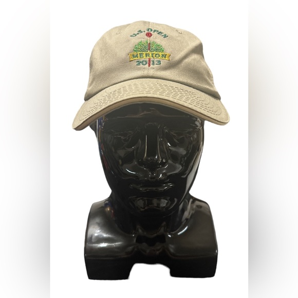 2013 US Open Merion Golf Club USGA Member Cap Tan Hat - Picture 2 of 5